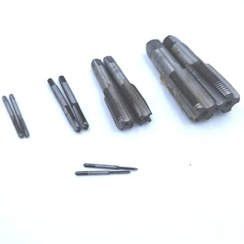 10 комплекта метчиков M14 x 1 mm 1,25 мм, 1,5 мм, 2 мм с метрична конусностью и стъпка мъничета за обработка на мухъл * 1 1.25 1.5 2 изключителен