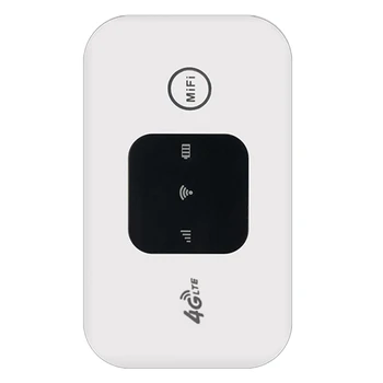 4G Безжичен Wifi Рутер Wifi Модем Авто Мобилен Wifi Безжична Точка за Достъп Mifi 150 Mbps Поддръжка на 10 Потребител + Слот за sim-карти