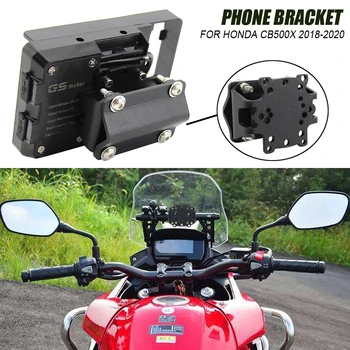 Аксесоари за мотоциклети предното предното стъкло GPS навигация скоба за закрепване на мобилен телефон HONDA CB500X CB 500X CB500 X 2018 2019 20