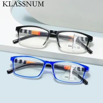 Модни очила за четене с анти-синя светлина, ультралегкие очила за защита на очите, очила за четене, унисекс, елегантни и удобни очила за старческо